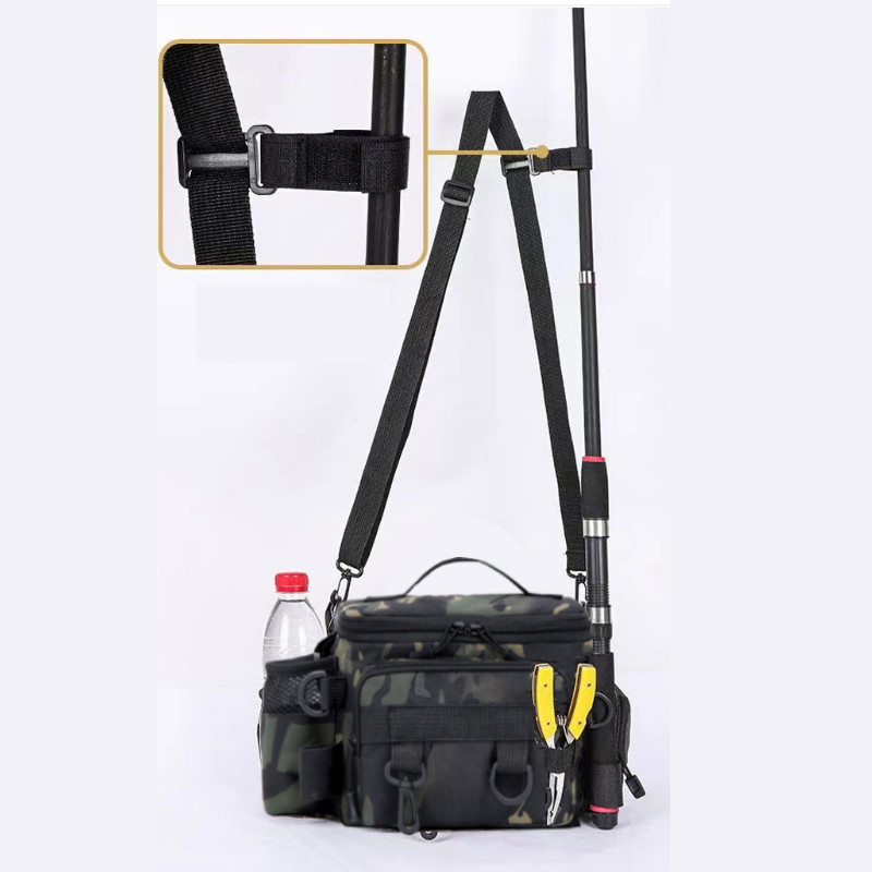 Тактическая поясная сумка для  – обзор и цена Fishing Backpack