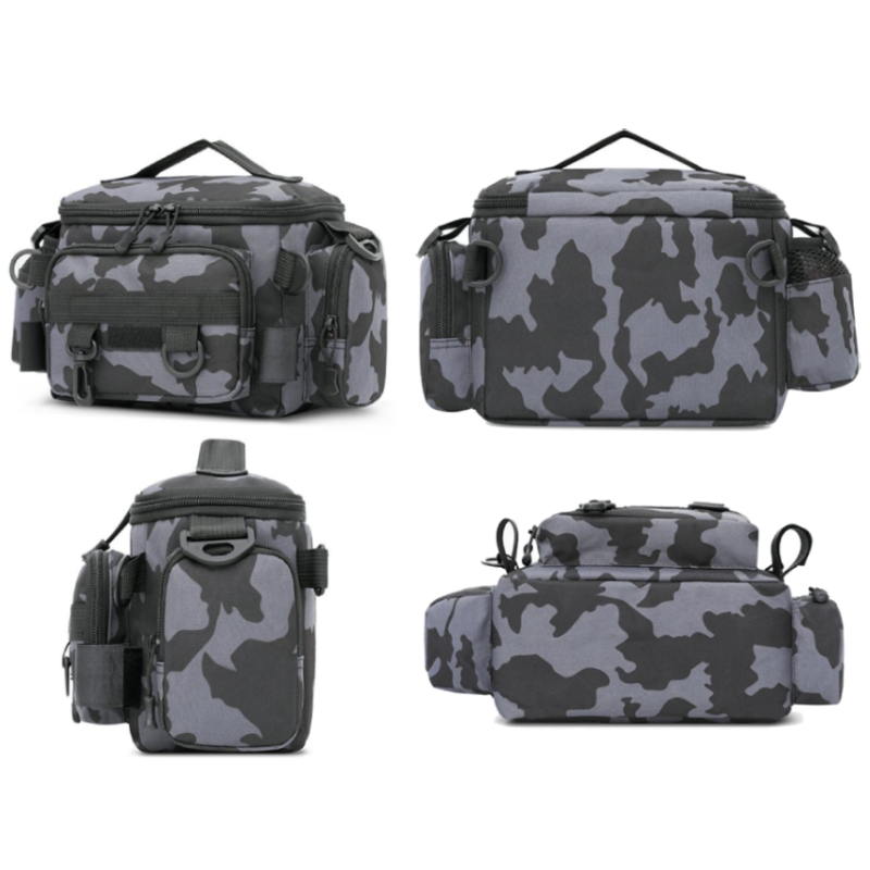 Тактическая поясная сумка для  – обзор и цена Fishing Backpack
